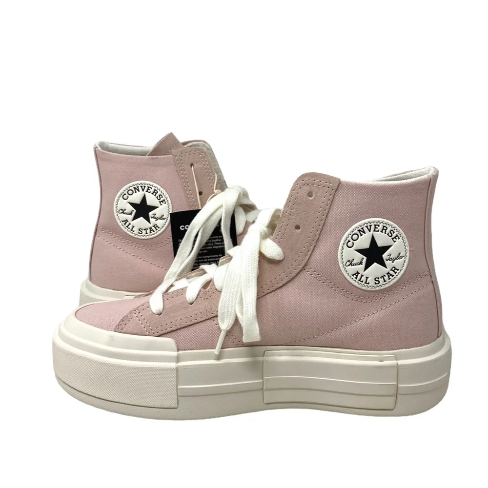 Converse Chuck Taylor Cruise Shoes High Sneakers Canvas Suede Pink Women A06142C